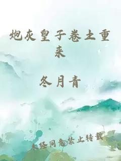 炮灰皇子卷土重来
